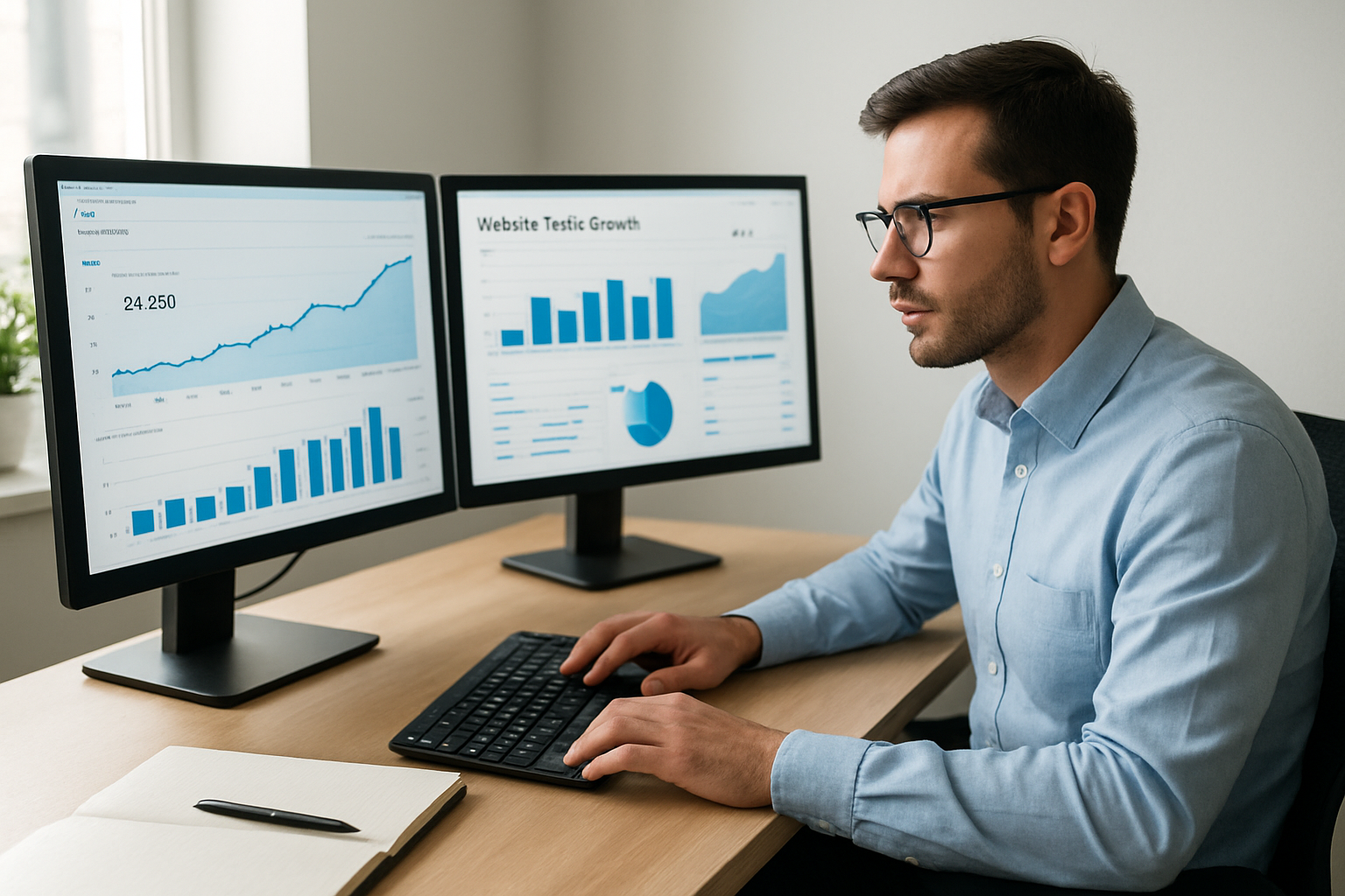 Estrategia de marketing digital con análisis de SEO y SEM para negocios en Alicante