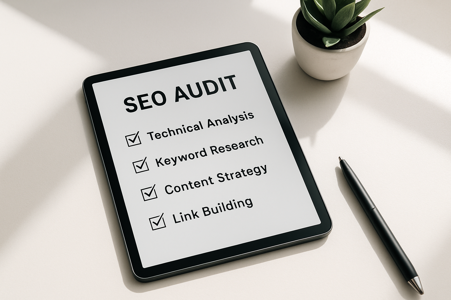 Lista de pasos de un servicio SEO estructurado para negocios en Alicante