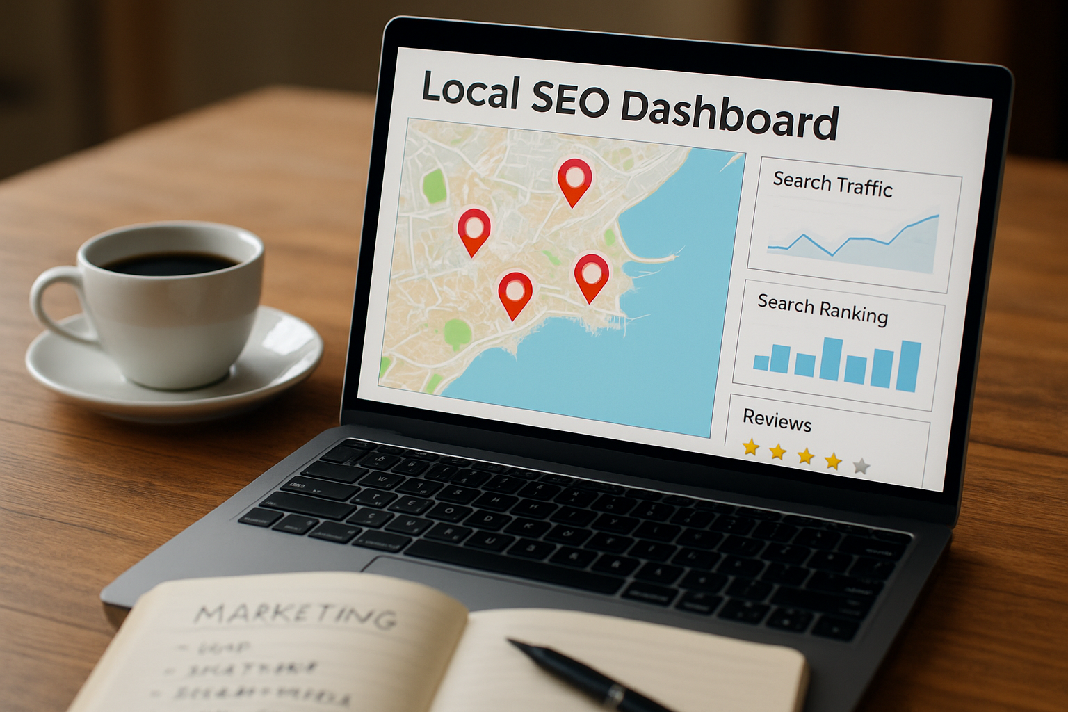 Estrategia de marketing digital local y SEO para negocios en Alicante
